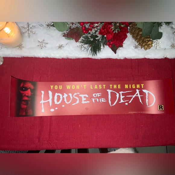 HOUSE OF THE DEAD original movie box office poster 5ix25 in Mylar double side - Picture 1 of 2
